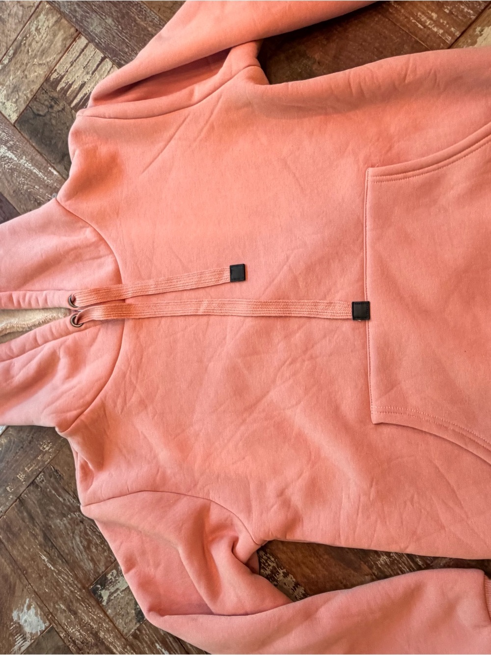 Soft Pink Pullover Hoodie